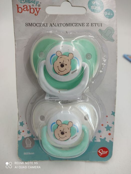 Smoczki niemowlęce 2szt
