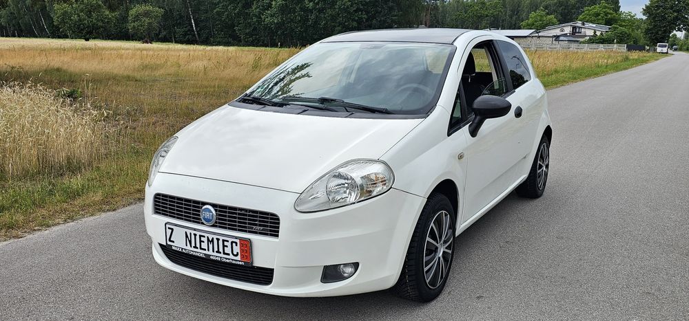Fiat Grande Punto 2009r z Niemiec* 1.4 LPG * bez korozji*CZARNY DACH