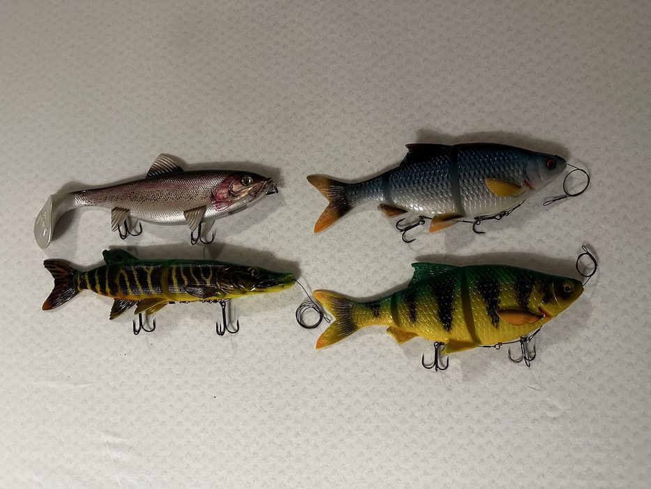 Zestaw przynet trollingowych Salmo Westin Fox Rage Savage Gear Sewro Custom