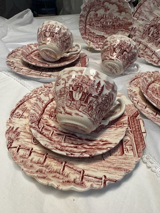 Myott royal mail hunter, майот Англія, англійський сервіз, трійка, чер