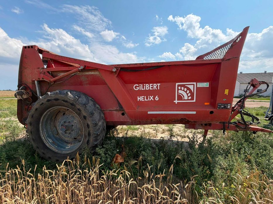 Gilibert HELIX 6ton rozrzutnik
