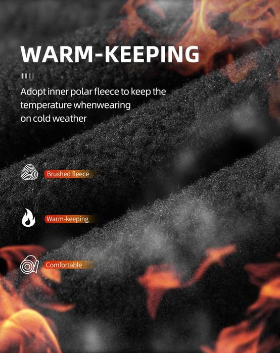 Тепла балаклава Rockbros лижна маска сноуборд підшоломник флісовий