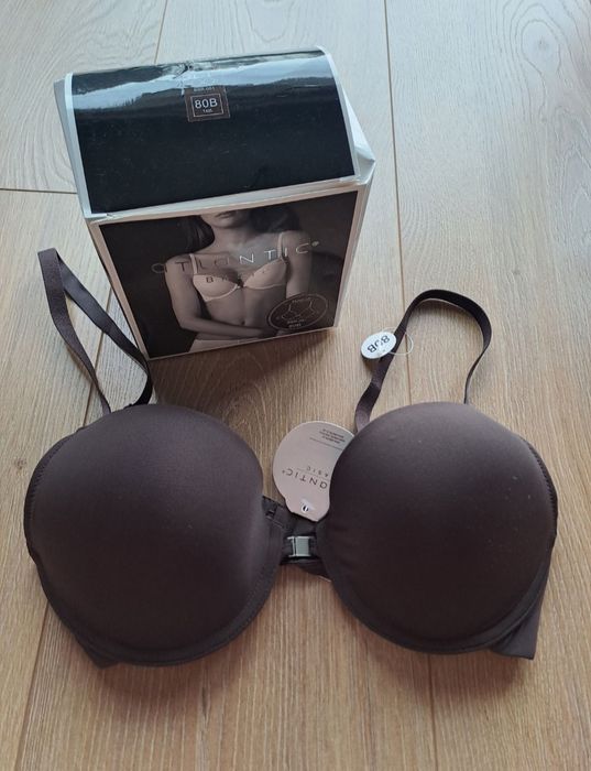 Biustonosz Atlantic, rozmiar 80B, push-up