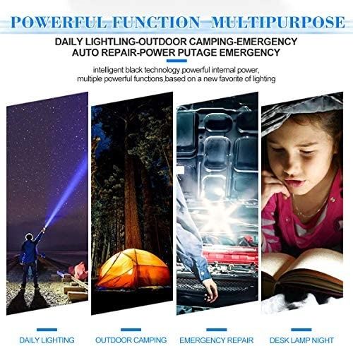 Lanterna estojo caixa pilha bolsa resistente água