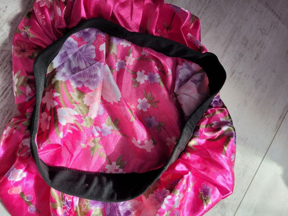 Czepek satynowy do włosów