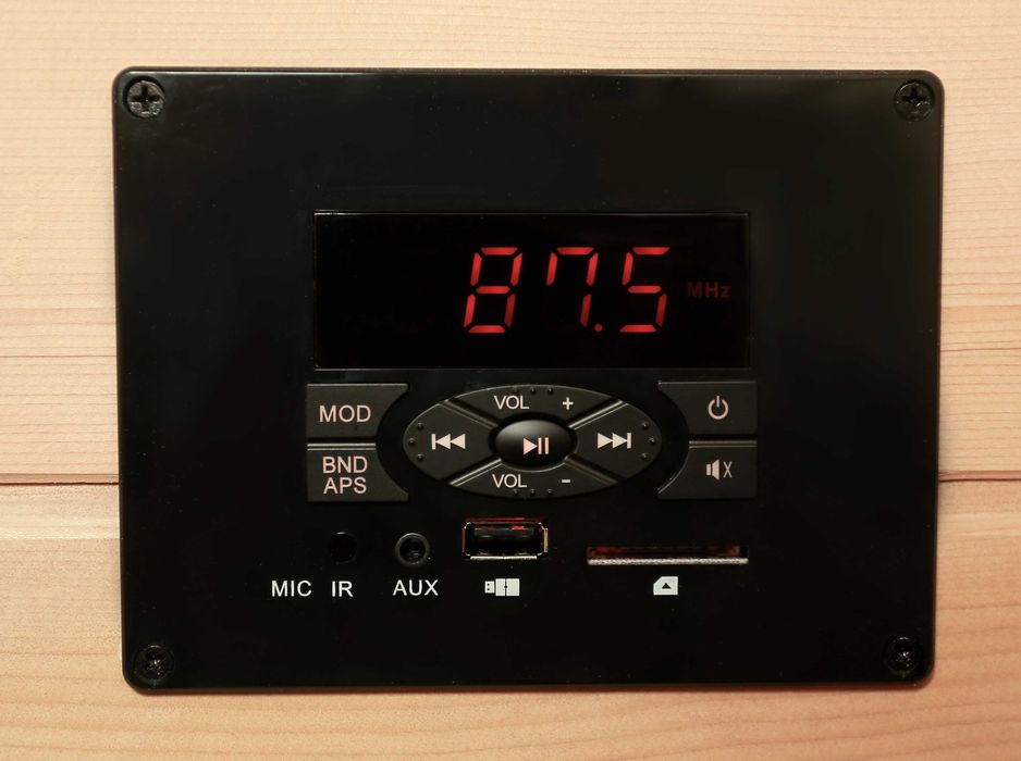 SAUNA INFRARED Modena 75°C 6 Prom.Kwarcowych w Pełnym Spectrum