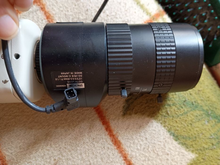 Об’єктив Spacecom HZ8585DC 8.5–85mm f1.6 C-mount (10x zoom, auto iris)