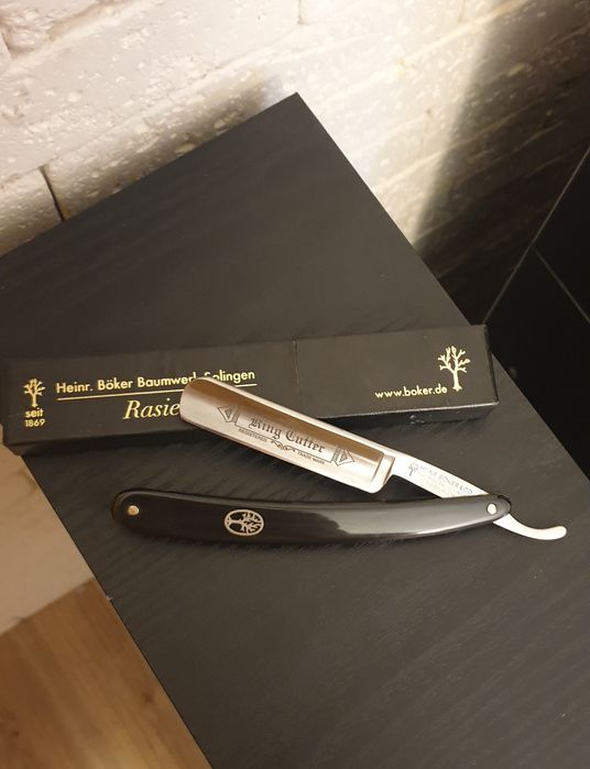 Небезпечна бритва професійна Boker Solingen King Cutter