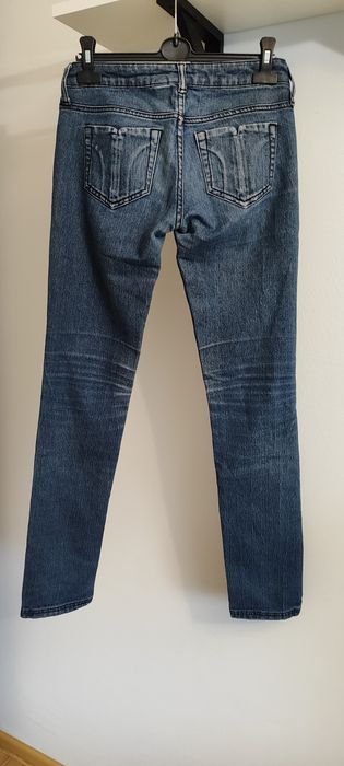 Spodnie jeansowe damskie jeans MANGO S 36