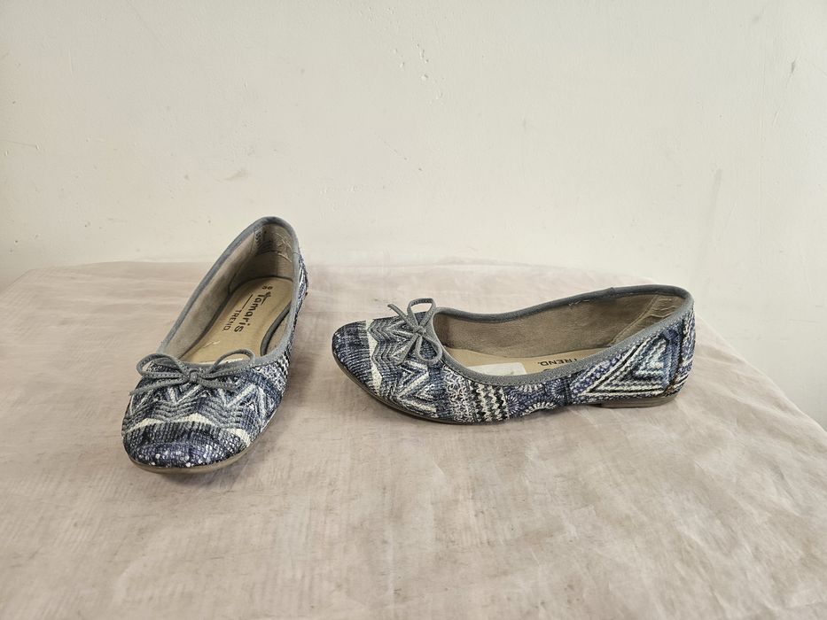 Baleriny damskie Tamaris rozmiar 36 wkładka 23 cm