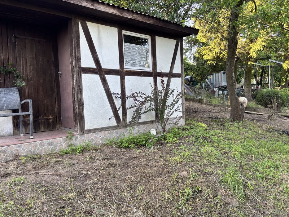 Sprzedam urokliwą działkę ROD na Wzgórzu – Gdańsk Morena (312 m²) | Domek, prąd, drzewa owocowe