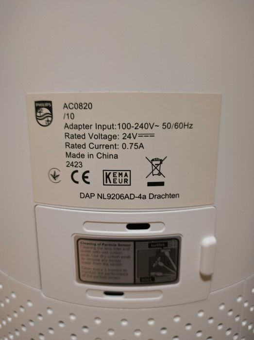 Очисник повітря Philips Series 800 AC0820/10 – потужний та ефективний