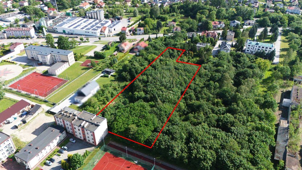 Działka Inwestycyjna Jędrzejów | 6169 m² | Centrum | MPZP - Widok 3