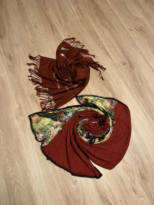 Szale kaszmirowy (paszmina/pashmi na) i dzianinowy