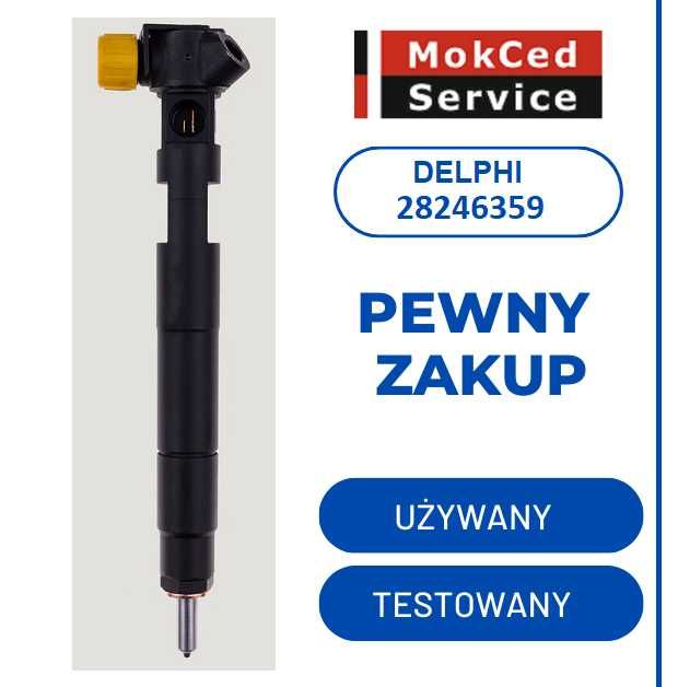 Wtryski Mercedes W212 W204 W221 2.2 CDI Delphi 28.237.259