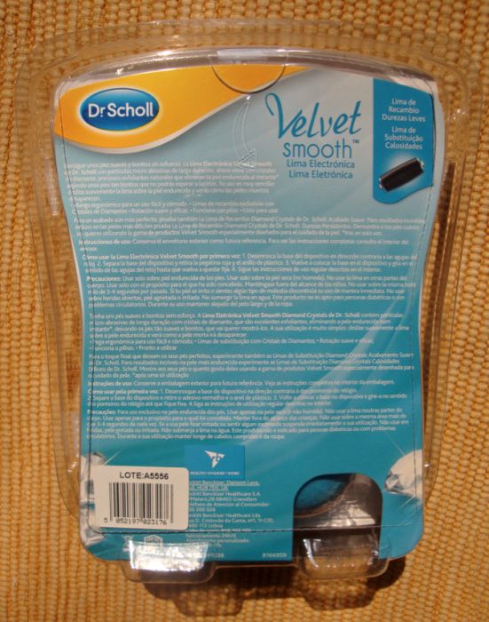 Lima Máquina Esfoliante Dr Scholl Onicomicose Fungos Unhas Calosidades