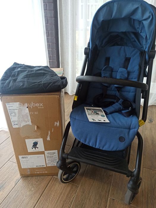 Прогулянкова коляска Cybex Eezy S Plus 2 navy blue