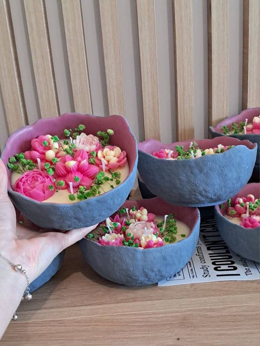 Свічка ручної роботи з неймовірним ароматом