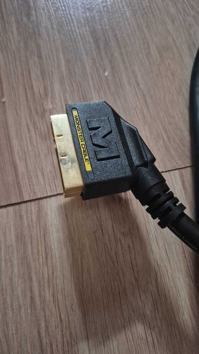 Monster scart s-video kable przewody
