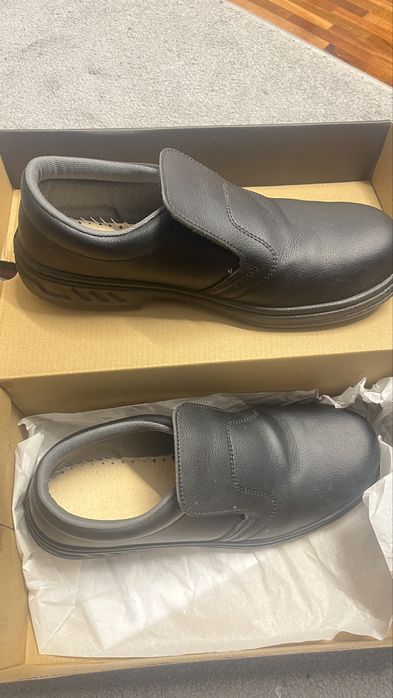 Sapatos de segurança cozinha