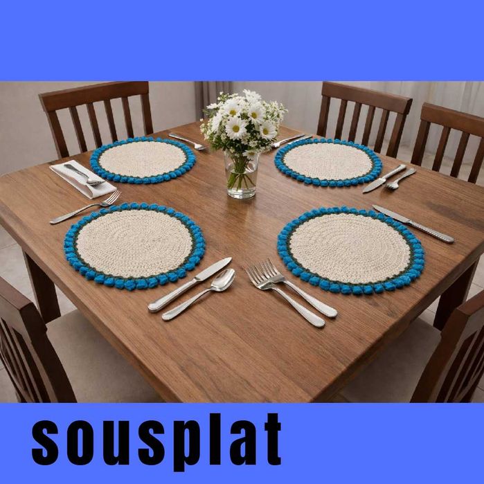 Sousplat de croché