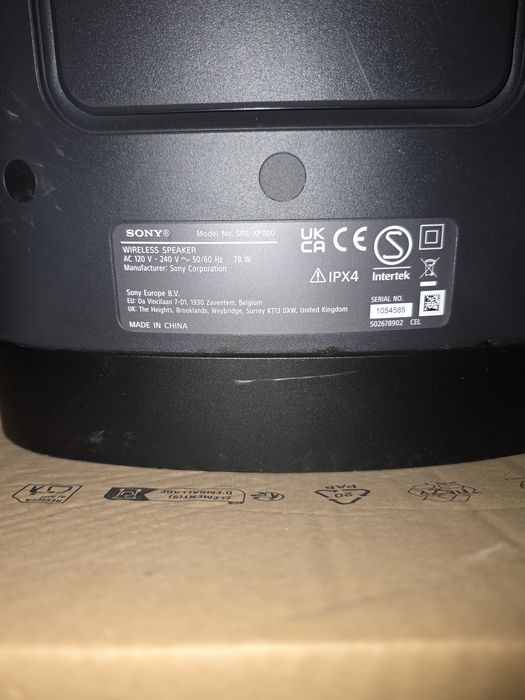 Coluna som sony SRX XP 700