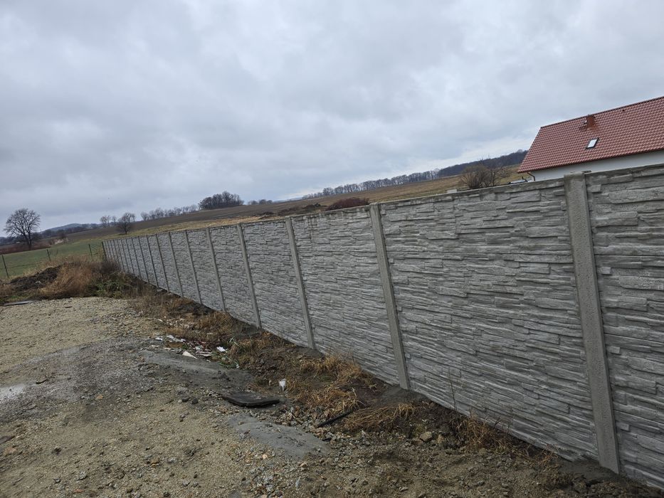 Ogrodzenie betonowe 2 metry