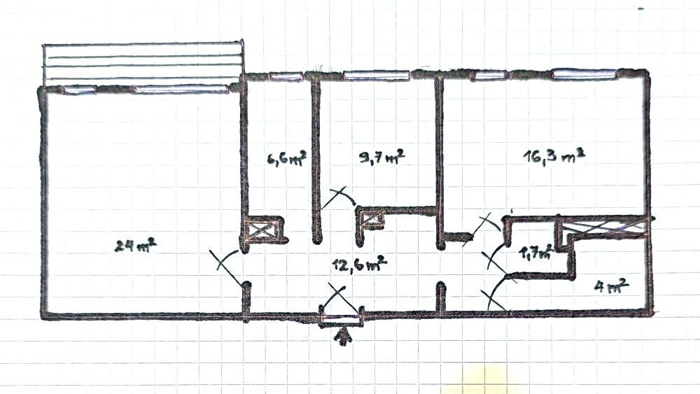 Sprzedam 3-pokojowe mieszkanie – Libiąż