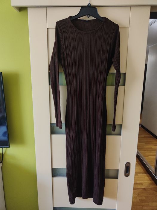 Жіноча сукня midi, жіноче шоколадне плаття