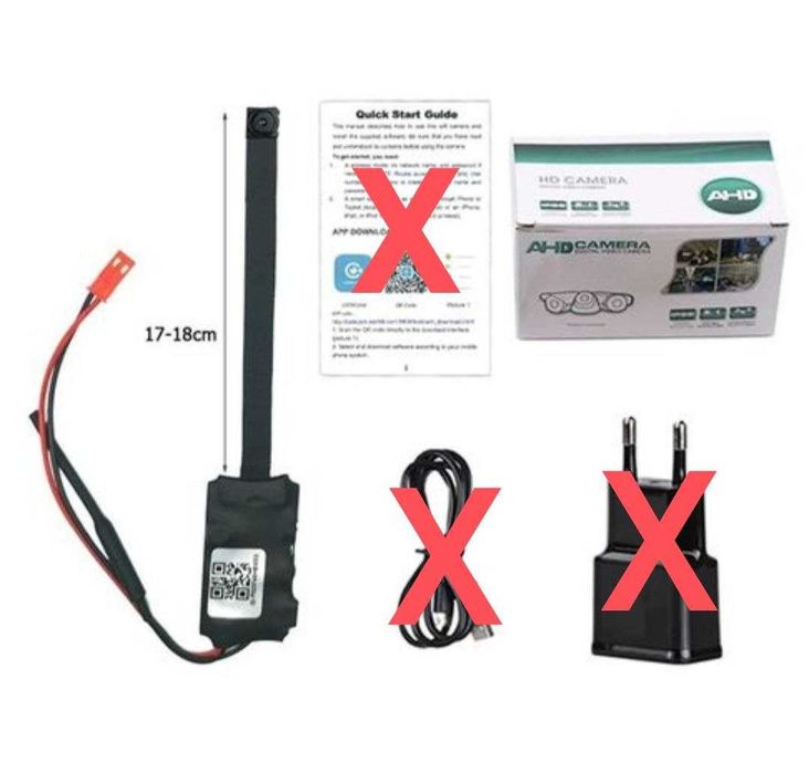 Мини камера видеонаблюдения для экзамена