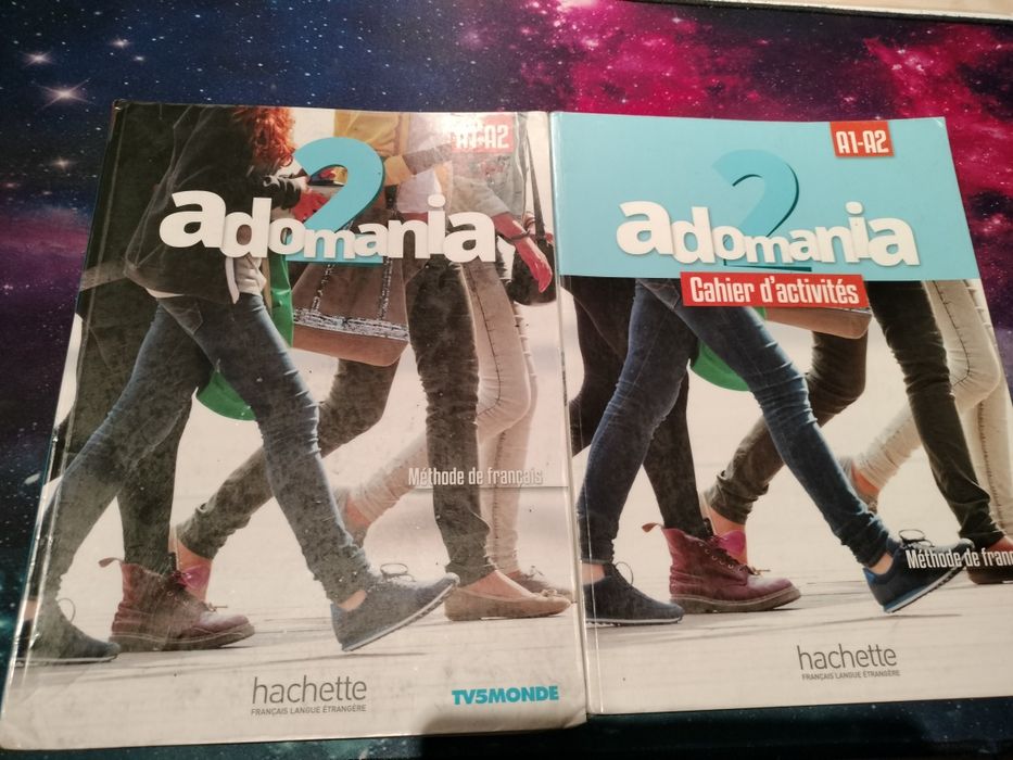 Manual + Caderno de atividades + CD Francês A2 (Adomania 2 )