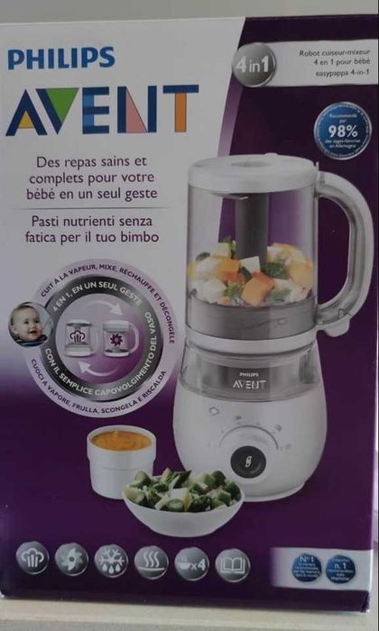 Robô de Cozinha PHILIPS AVENT EasyPapa