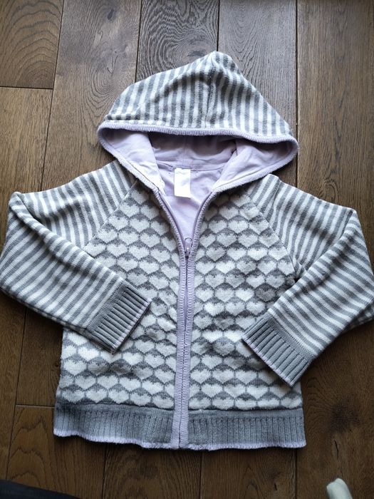 Bluza ocieplana dziewczęca 110 cm