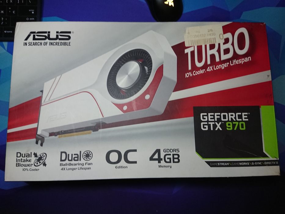 Intel Core i7 6700  ASUS GTX 970 Turbo OC  RAM 16GB  SSD, HDD1TB