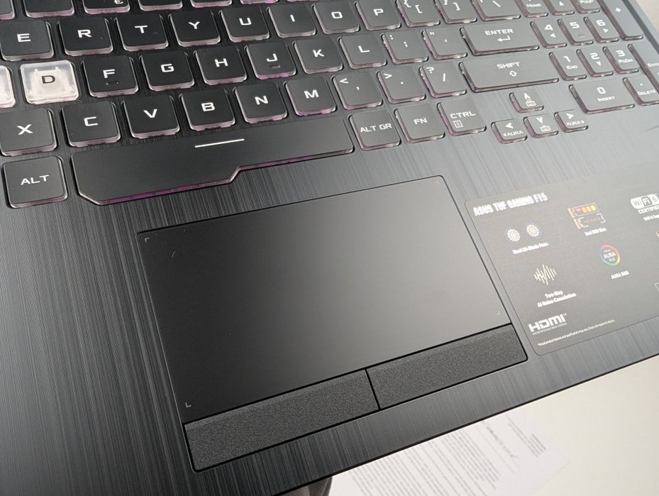LAPTOP GAMINGOWY Asus TUF F15 RTX 3050 Intel i5-11400H 144 hz