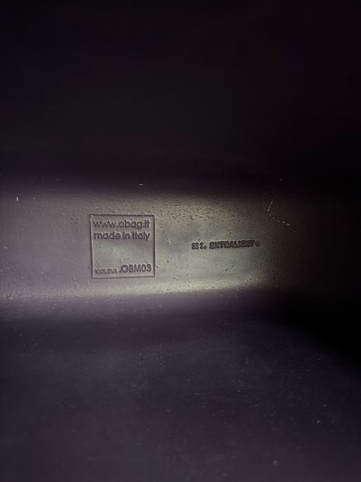 Torebka O Bag bakłażanoa