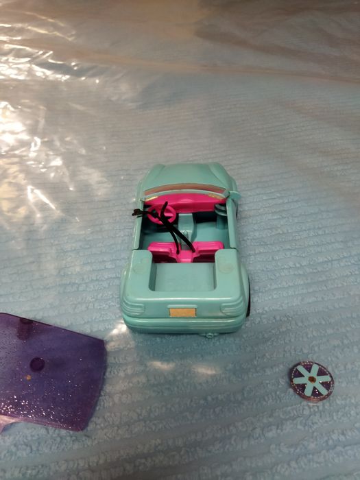Carro da pollypocket magnético azul