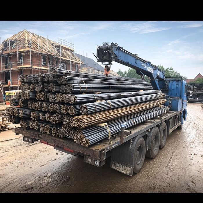 Pręty Żebrowane Fi 6,8,10,12,16- DOSTAWA HDS