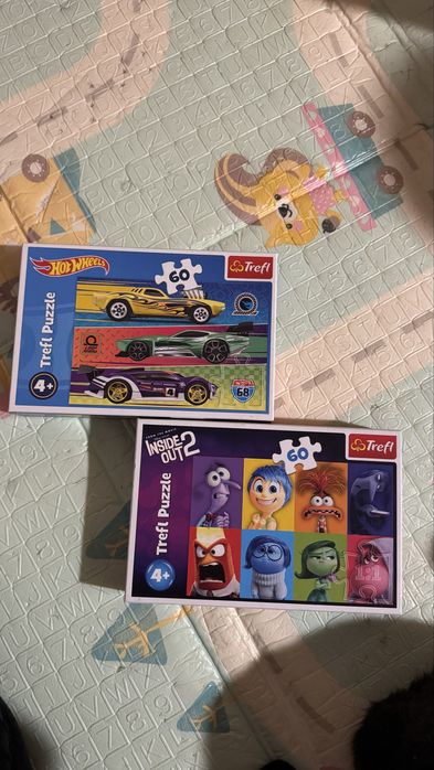 Пазли хот вілс та Емоціі головоломка 4-5 лет