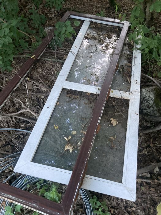 Okno balkonowe uzywane jako zapchajotwor