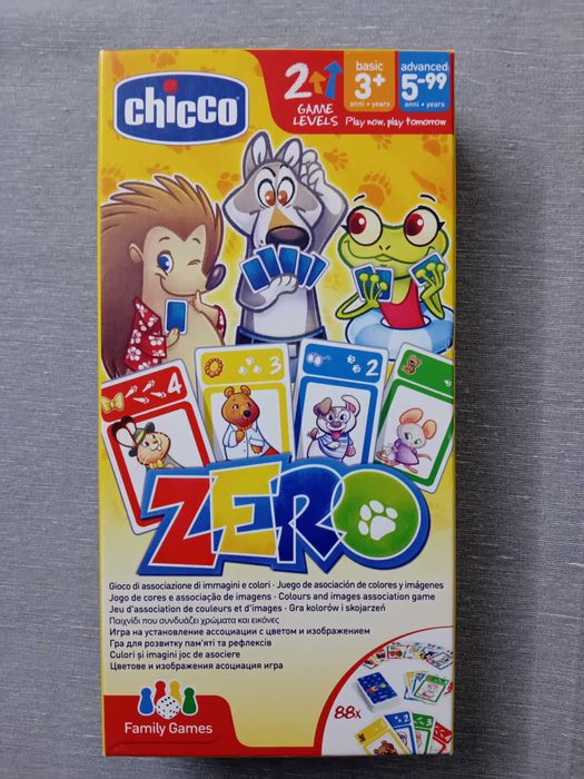 Jogo Chicco cartas