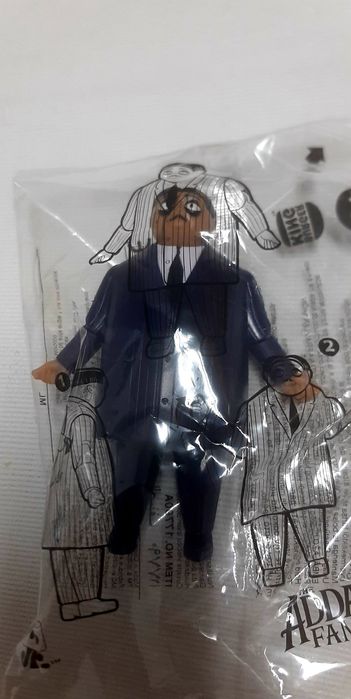 Figura Família Adams Burger King