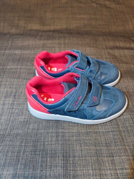 Детские кожаные кроссовки Clarks Rex Play (28,5р.17-17,5см)