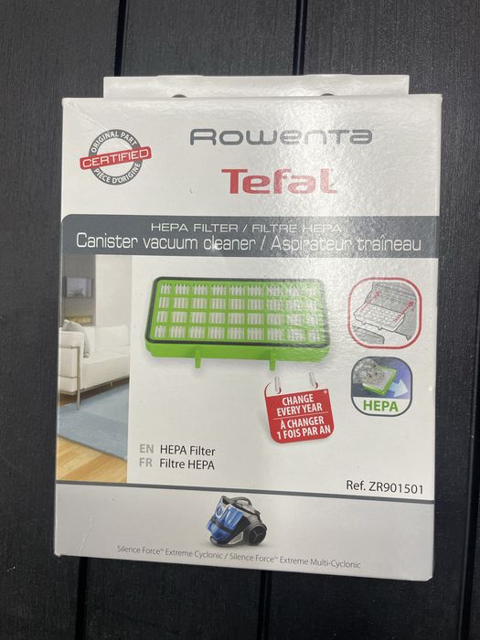 Filtr hepa do odkurzacza Rowenta Tefal Prostokątny
