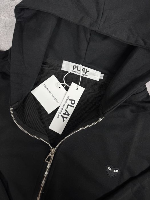 CDG Play Zip Hoodie / КДГ Зипка / S,M,L,XL / Comme des Garçons / Зіп Худі