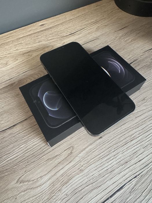 iPhone 12 Pro 512GB • Stan BDB • Sprawny 100% • Cały Komplet BOX + 4 etui