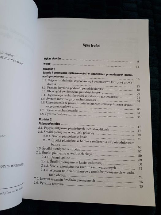 Rachunkowość dla samodzielnych księgowych ujęcie praktyczne podręcznik