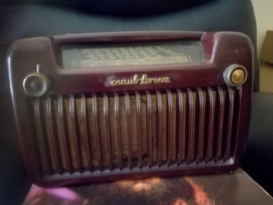 radio antigo schaub lorenze