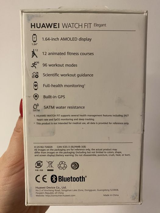 Zegarek Huawei fit elegant smarteatch