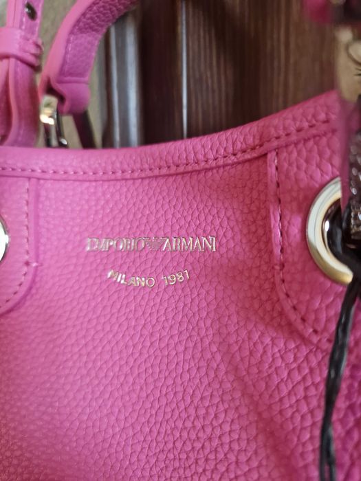 Torebka  oryginalna  Emporio Armani  fuksja  nowa